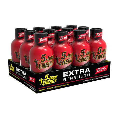 Berry Extra Strength 5-hour ENERGY Shots - 12pk (PU)
